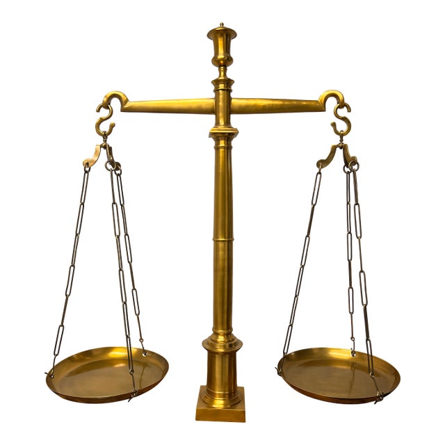 Brass Library Scales For Sale