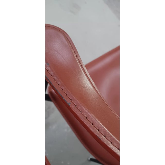 P40 Chairs by Giancarlo Vegni for Arper, 1987, Set of 6, in Very Good conditions. Designed 1980 to 1989 This piece has an...