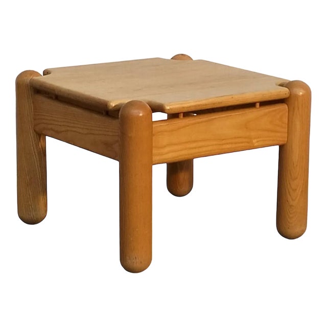 Wooden Coffee or Side Table by Ilmari Tapiovaara for Fratelli Montina, 1970s For Sale