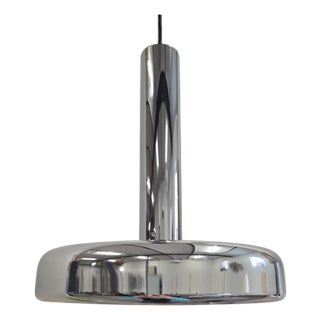 Space Age Chrome Pendant Lamp from Staff Leuchten, 1970s For Sale