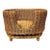 Vintage Wicker Rattan Pet Bed For Sale