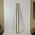 A lovely pair of cylindrical architectural salvage slender wooden columns. They are in a fluted design, with vertical...