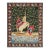 Heraldic Unicorn Loom Woven Tapestry - 85 × 65 Cm (2′9" × 2′2") - Requires Rod Size 2 For Sale