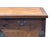 Vintage Asian Brown Kirin Motif Low Tv Console Cabinet For Sale - Image 10 of 15