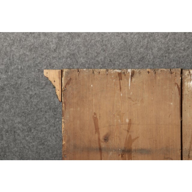 Antique Baroque Cabinet in Painted Softwood, 1750 For Sale - Image 16 of 18