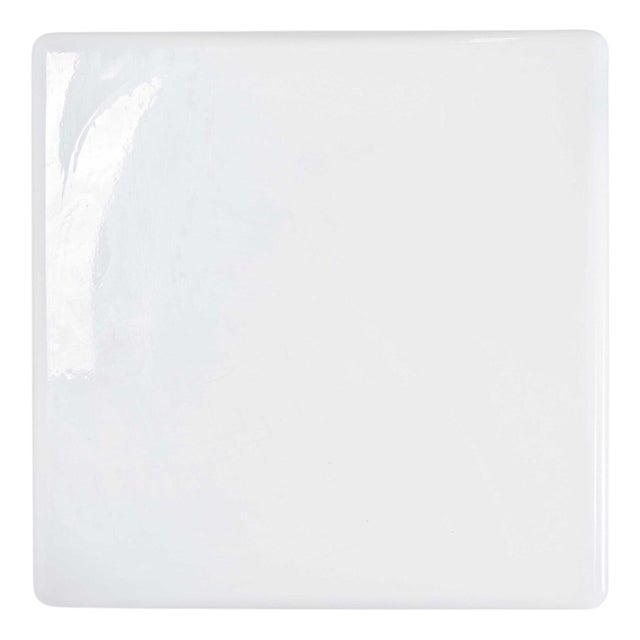 Czech Opaline Square Dish Wall Lamp, 1950s For Sale