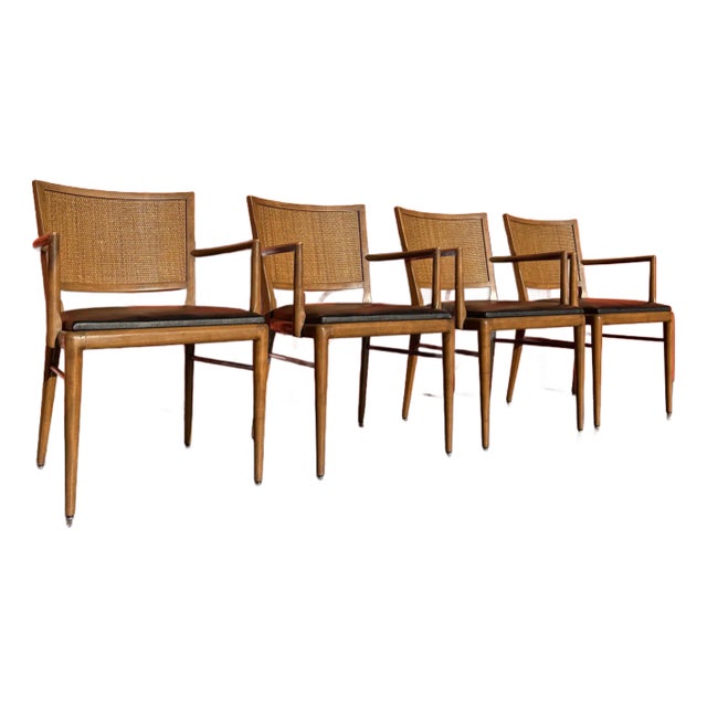 Mid Century Brower Accent Chairs - Set of 4 For Sale