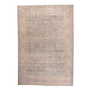 Antique Persian Kerman Rug, 11'03 X 16'04 For Sale