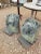 Pair of Antique Carved Granite Lion Heads For Sale - Image 10 of 12
