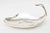 This fabulous vintage hand hammered silver plate serving bowl has an elongated neck of a duck form with a large beak. This...