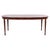 Gustavian Style Oval Mahogany Dining Table with 3 Extension Leaves, 1940s For Sale - Image 14 of 14