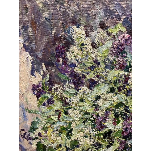 Georgij Moroz, Purple and White Lilac, 2000, Oil For Sale - Image 6 of 7