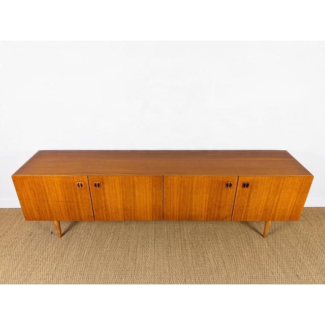 Elegant Scandinavian/vintage teak sideboard/conservatory with a clean, timeless design, typical of Scandinavian furniture...
