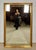 Wood Large Spanish Giltwood Wall Mirror, 1950 For Sale - Image 7 of 15