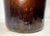American Large Rare Antique 1800's Hand Blown Amber Glass Demijohn Carboy Wine Bottle Jar For Sale - Image 3 of 13