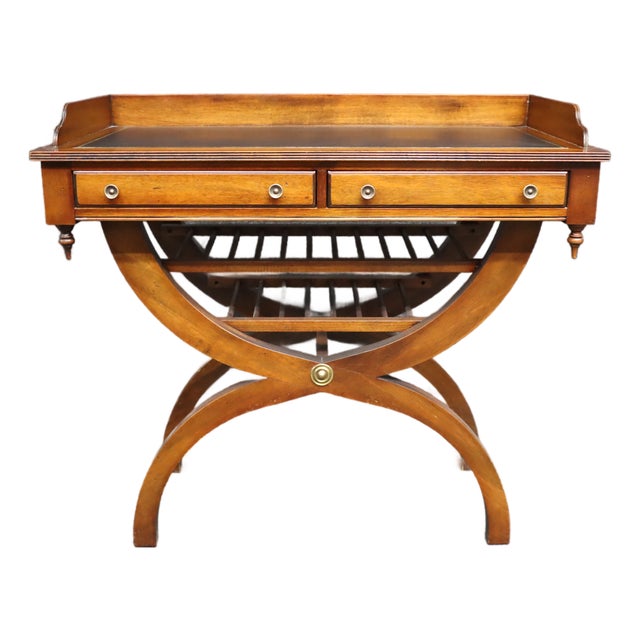 Jasper Cabinet Co. Mahogany Campaign Style Bar Server For Sale