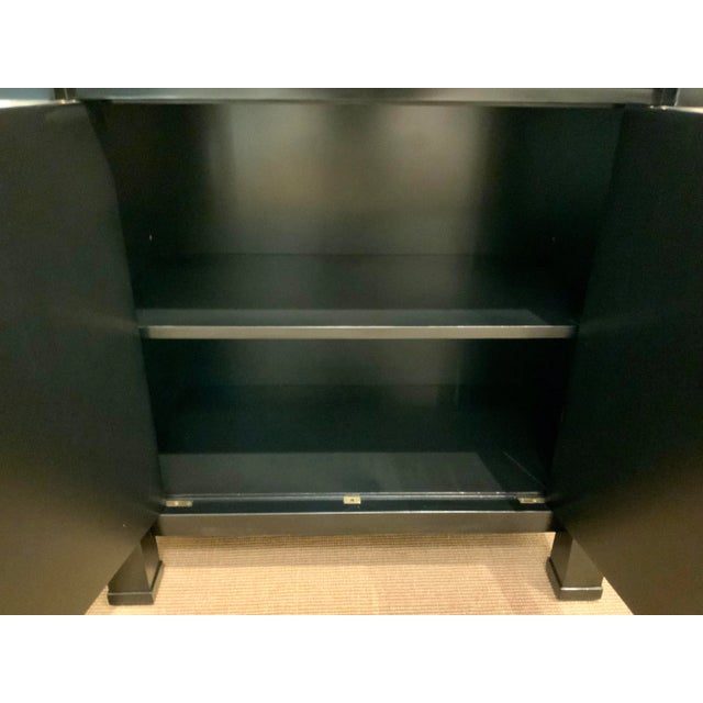 Theodore Alexander Modern Ebony Finished William Bar For Sale In Atlanta - Image 6 of 10