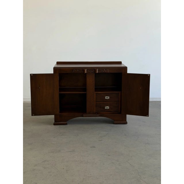 Vintage Art Deco English Sideboard For Sale - Image 9 of 18