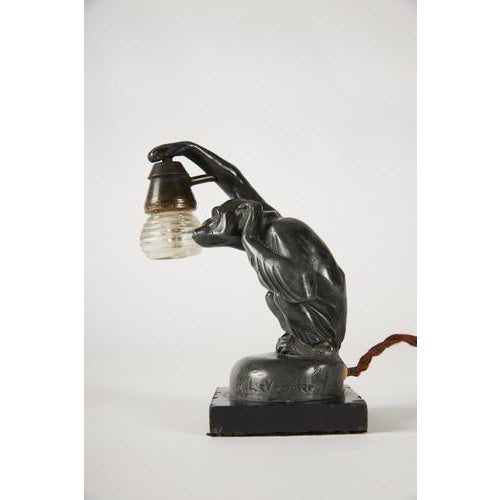 Glass Boubou Sculptural Lamp by Max Le Verrier For Sale - Image 7 of 7