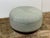 Contemporary Plinth Ottoman With Raised Geometric Chevron Pattern For Sale - Image 3 of 11