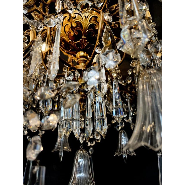 Bohemian Chandelier, Vienna, 1930s For Sale - Image 11 of 18