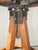 Wood Antique Industrial Adjustable Swivel Oak Drafting Stool Barstool 1of3 ~ # 3 For Sale - Image 7 of 18