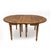 Antique Tuscan Elm Extendable Round Dining Table with Five Leaves, 1900 For Sale - Image 6 of 15