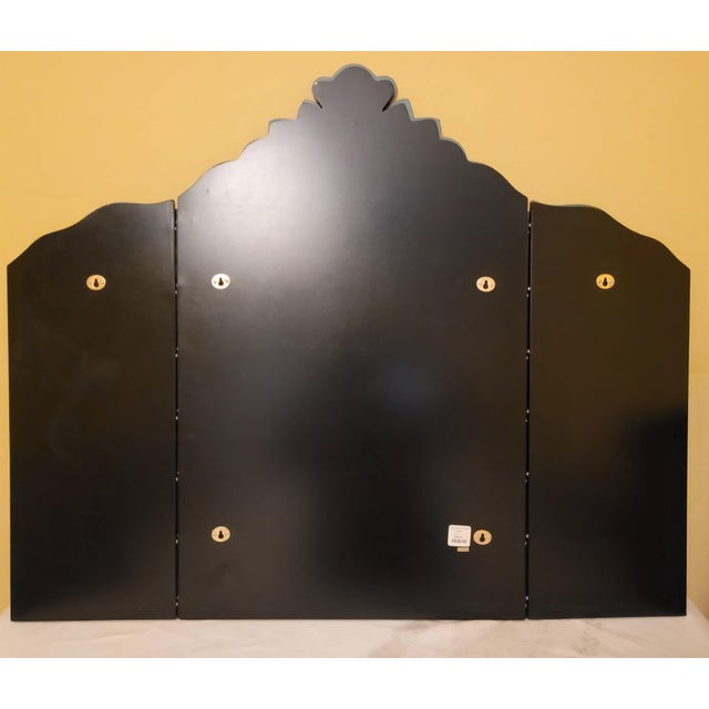 Glass 1960s Tri Fold Dresser Mirror by Anthropologie For Sale - Image 7 of 9