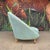 Mid-Century Clam Shell Slipper Chair For Sale - Image 4 of 11