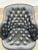 Davis Furniture 1950s Tufted Black Leather Swivel Chair for Davis Furniture For Sale - Image 4 of 17