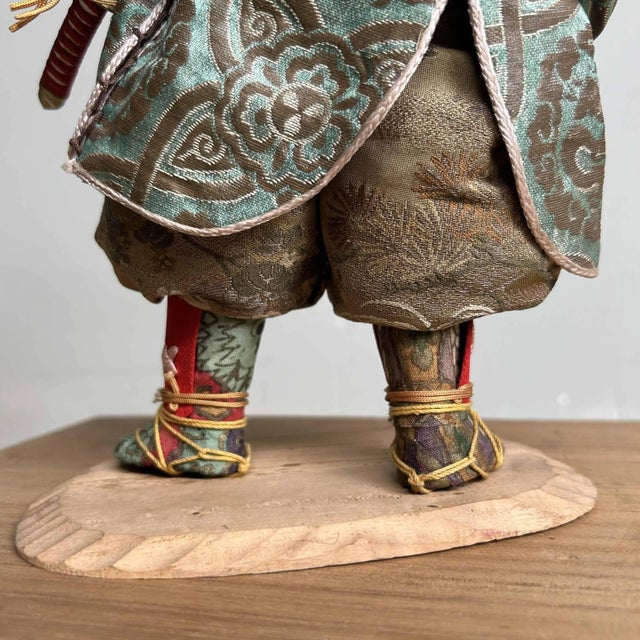 Meiji Period Musha Ningyō Traditional Japanese Warrior Doll, 1890s For Sale - Image 6 of 12