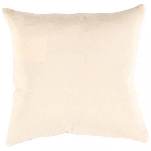 True to the “needle” origin of the Persian word suzani, these pillows are embroidered with traditional floral motifs in...