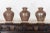 Metal 19th Century Indian Metal Vessels with Weathered Patina - Set of 3 For Sale - Image 7 of 13
