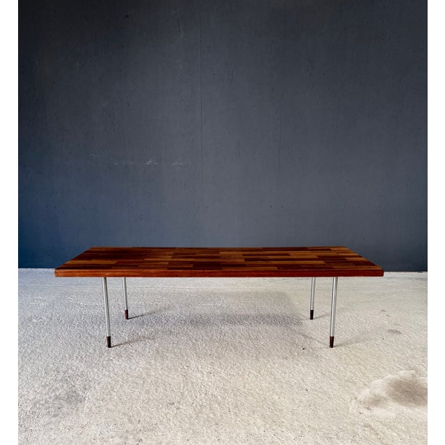 Silver Dutch Coffee Table by Rudolf Bernd Glatzel for Fristho, 1960s For Sale - Image 8 of 18