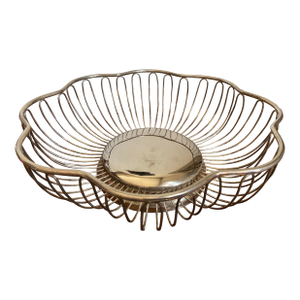 Mid 20th Century Silver Plated Bread Basket - Attributed to Gorham