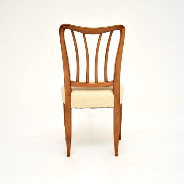 Wood Mid-Century Italian Walnut Dining Chairs by Paolo Buffa, 1950, Set of 6 For Sale - Image 7 of 11
