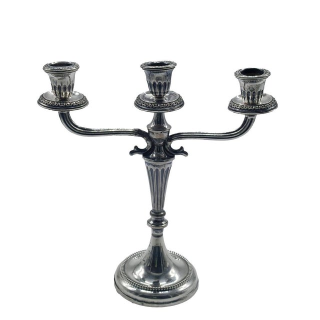 Silver Candlesticks from Mario Sorelli, Italy, 1950s, Set of 2 For Sale - Image 4 of 10