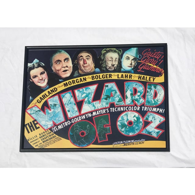 The Wizard of Oz (Mgm, 1939) Lobby Card Reproduction Framed Poster For Sale - Image 4 of 11