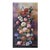 21st Century Flower Hand Painted Oil Painting Mural Hand Painted Wallpaper Panel For Sale