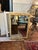 Large Cream Painted & Gilded Vintage Wall Mirror For Sale - Image 4 of 8