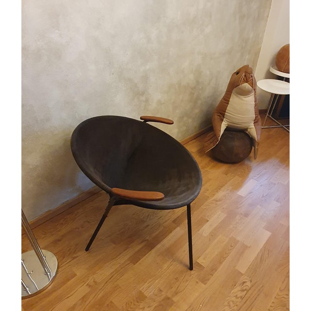 1950s Danish Balloon Chair by Hans Olsen, 1950s For Sale - Image 5 of 13