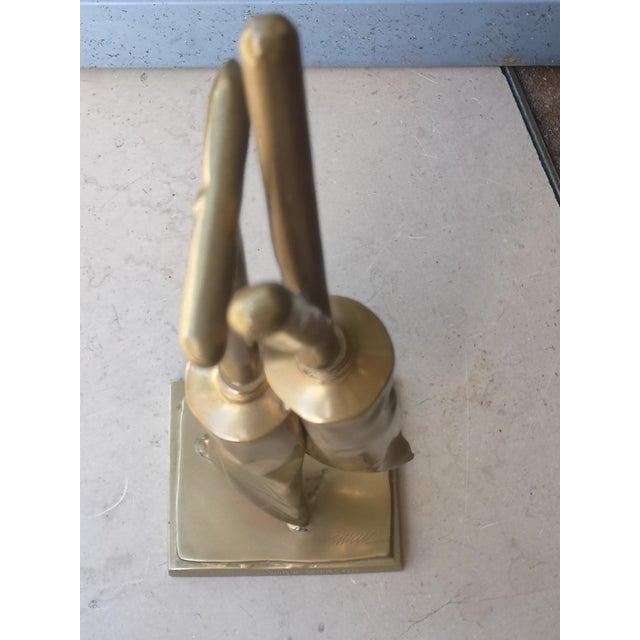 Fernandez Arman, Tubes Sculpture, 1990s, Bronze For Sale - Image 9 of 18