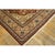 1950s Red Field Traditional Medallion Vintage Isfahan Wool Silk Small Carpet Rug For Sale - Image 4 of 9