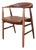 Vintage Armchair in Teak and Leather from Farstrup Møbler, 1960s For Sale