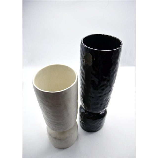 Ceramic Vases by Pompeo Pianezzola for Zanolli & Sebellin, 1970s, Set of 2 For Sale - Image 4 of 14