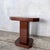 Contemporary Art Deco Walnut Pedestal Side Table, 1930s For Sale - Image 3 of 10