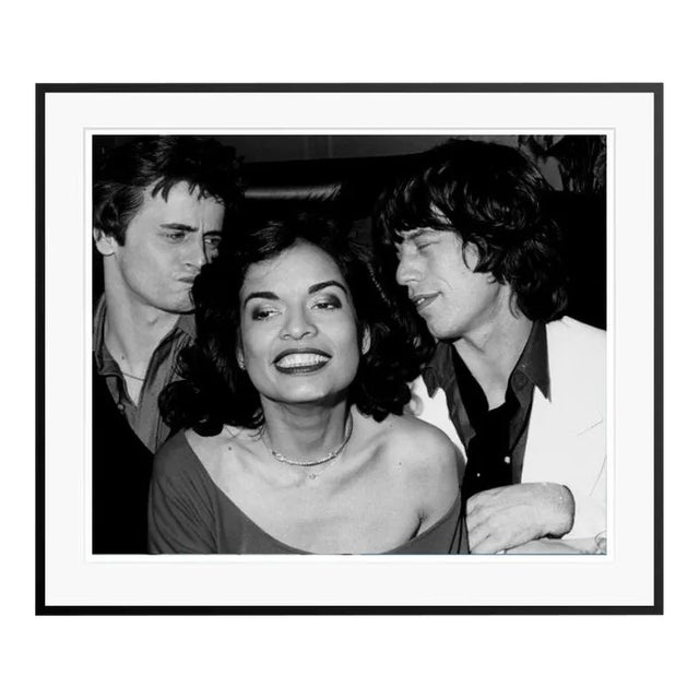 Bianca Jagger's Birthday Party at Studio 54 Archival Pigment Print Black Framed For Sale