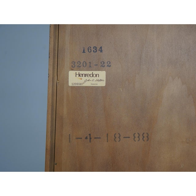 Henredon Country French Large Secretary Desk For Sale - Image 18 of 18