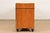 Baker Furniture Mid-Century Hollywood Regency Campaign Satinwood Desk or Executive Credenza, Circa 1960s For Sale - Image 10 of 12