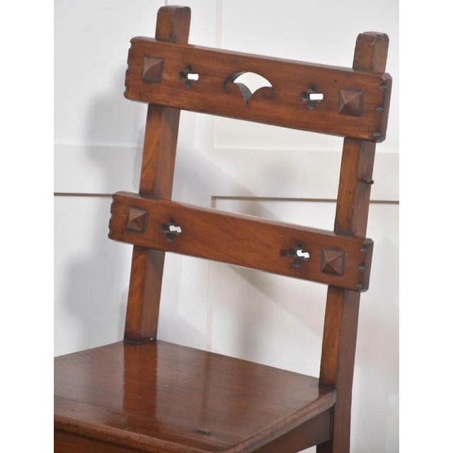 Metamorphic Library Chair in Walnut For Sale - Image 3 of 14